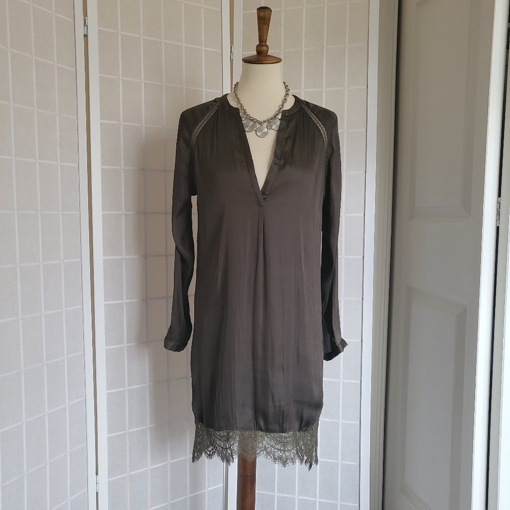 Vintage Lace Trim Tunic Dress 6
